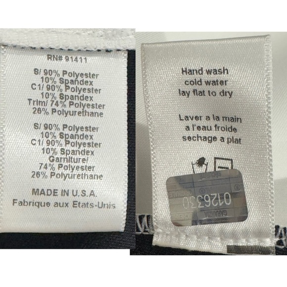 Clover Canyon Abstract Geometric Print Neoprene Scuba Fit & Flare Mini Dress - Picture 14 of 14